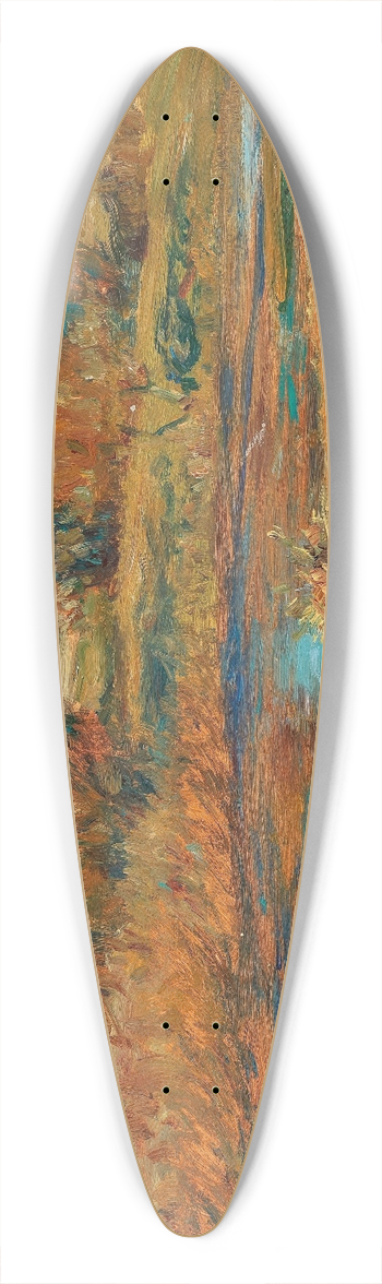 Frantiek Kavn - Early Spring 39.3 inch art pintail longboard deck