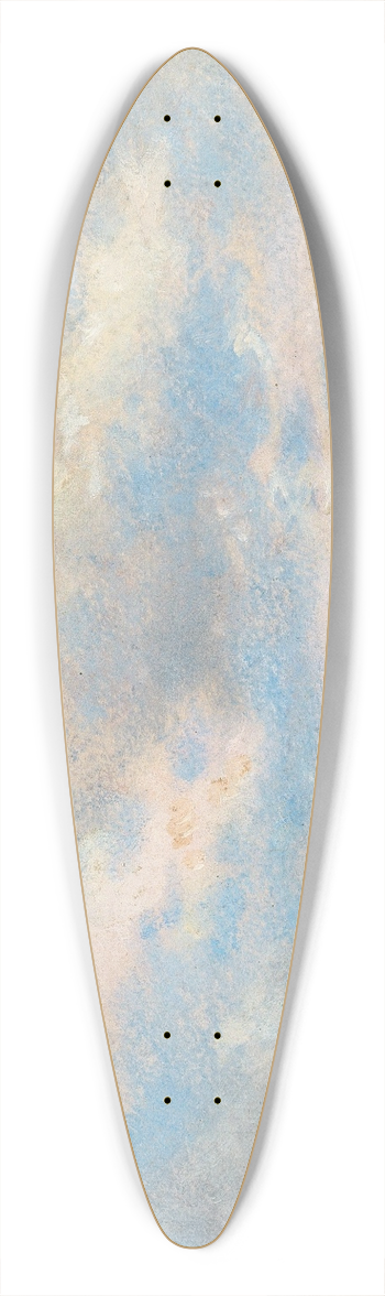 Franz Alt - A summer landscape 39.3 inch art pintail longboard deck