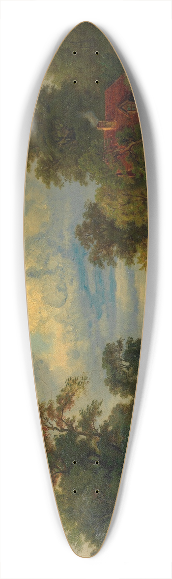 Franz Barbarini - Partie bei Neunkirchen 39.3 inch art pintail longboard deck