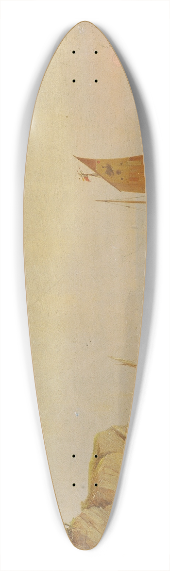 Franz Hoffmann - Capo dIstria 39.3 inch art pintail longboard deck