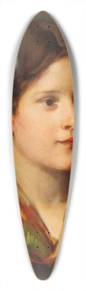 Franz von Defregger - Dirndl 39.3 inch art pintail longboard deck