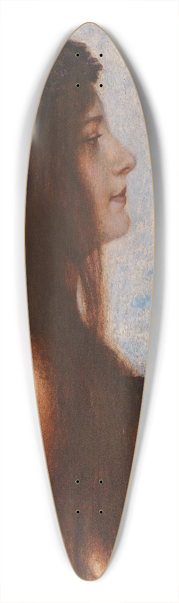 Franz von Stuck - Frhling 39.3 inch art pintail longboard deck