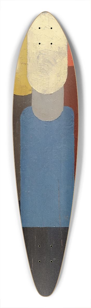 Franz Wilhelm Seiwert - Mass 39.3 inch art pintail longboard deck