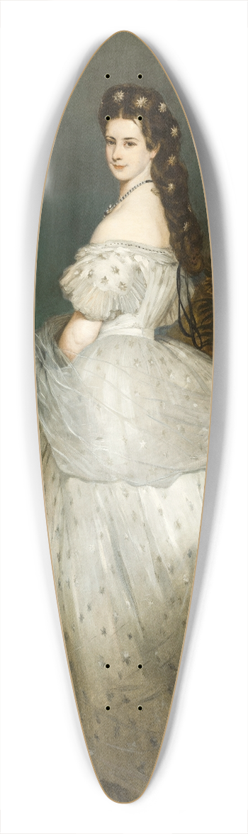 Franz Xaver Winterhalter - Empress Elizabeth 39.3 inch art pintail longboard deck