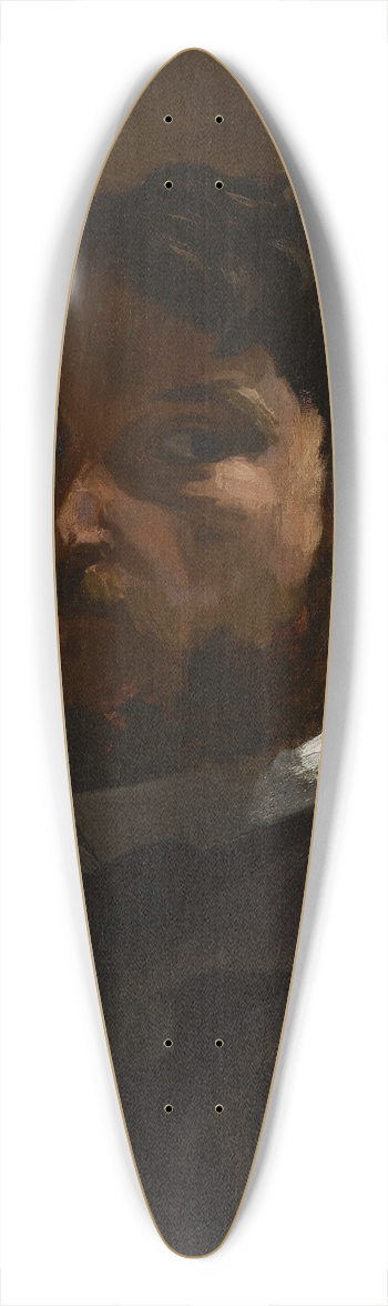 Frdric Bazille - Self-Portrait 39.3 inch art pintail longboard deck