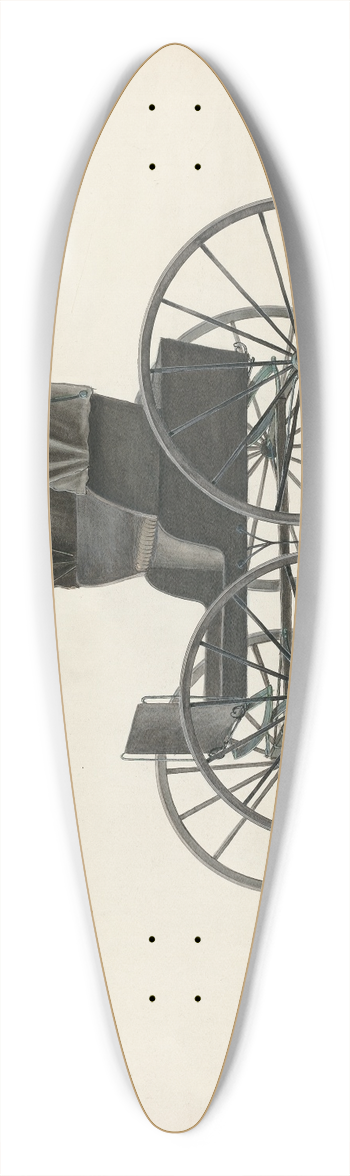 Fred Weiss - Doctors Buggy 39.3 inch art pintail longboard deck