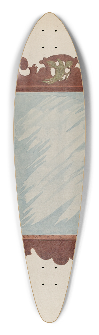 Fred Weiss - Mirror 39.3 inch art pintail longboard deck