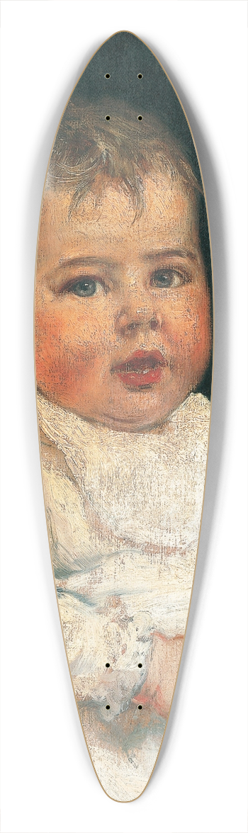 Friedrich August von Kaulbach - Tochter Hilde 39.3 inch art pintail longboard deck