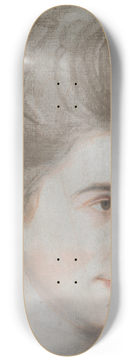 John Russell - Head of a Lady 8.25 inch art skate deck