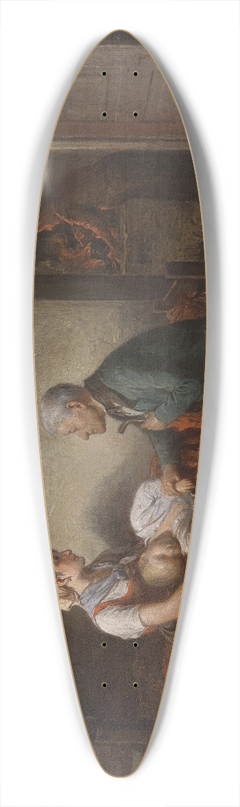 Friedrich Friedlnder - Der Doktor 39.3 inch art pintail longboard deck
