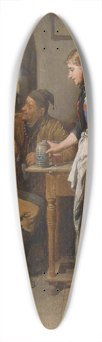 Friedrich Friedlnder - Die neue Weste 39.3 inch art pintail longboard deck