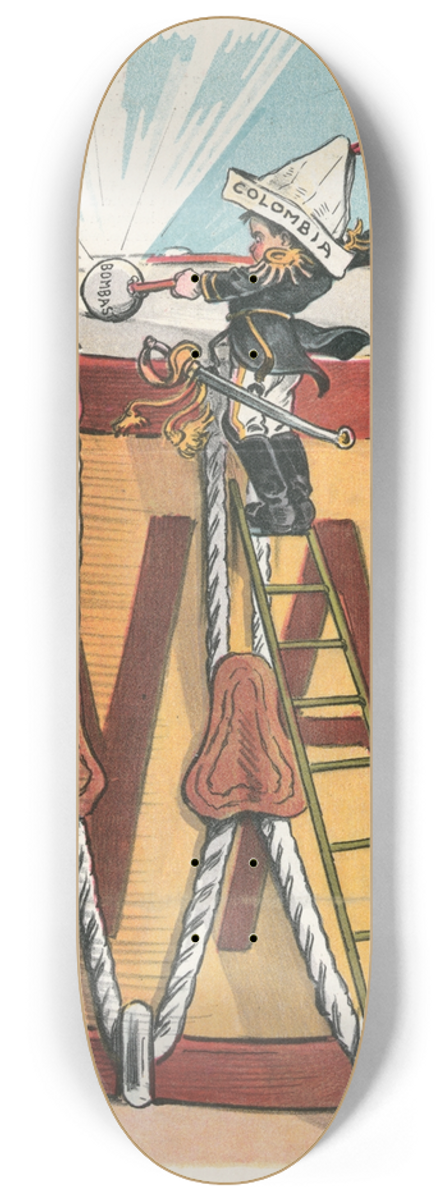 John Samuel Pughe - Harmless amusement 8.25 inch art skate deck