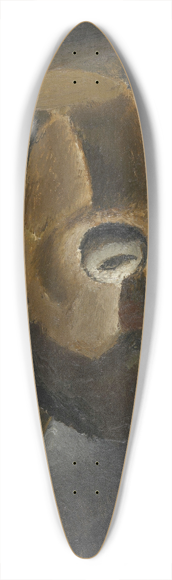 Frits van den Berghe - Selfportrait 39.3 inch art pintail longboard deck