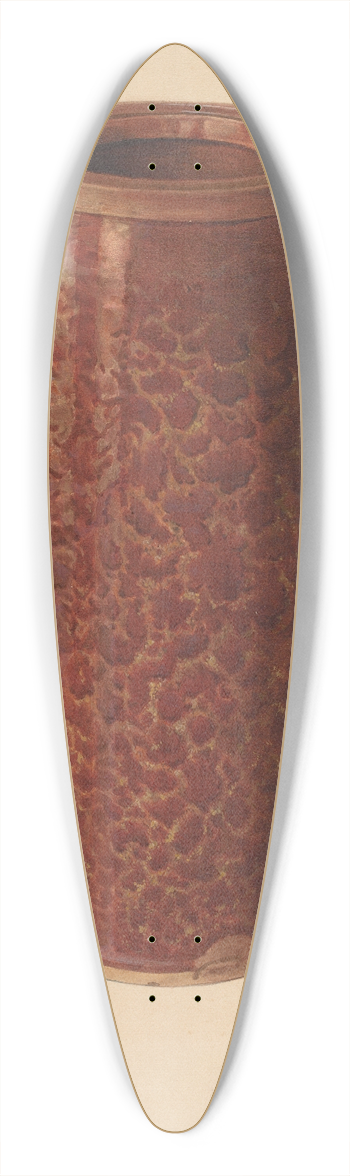 Fritz Boehmer - Pickle Jar 39.3 inch art pintail longboard deck