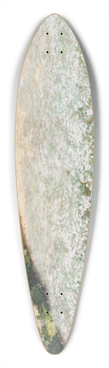 Fritz Overbeck - Buchweizenfeld I 39.3 inch art pintail longboard deck