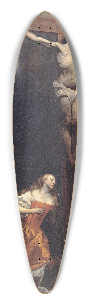 Gabriel Metsu - Crucifixion 39.3 inch art pintail longboard deck
