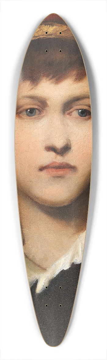Gabriel von Max - Bildnis eines Mdchens mit Haube und Ohrschmuck 39.3 inch art pintail longboard deck