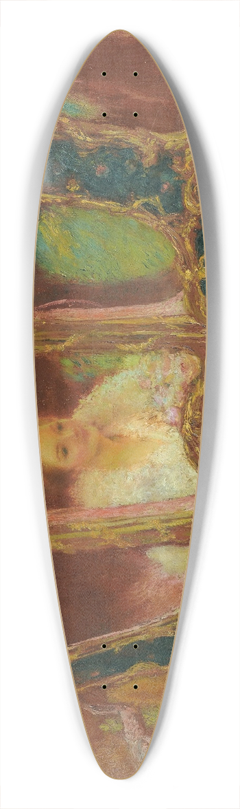 Gaston La Touche - Cendrillon 39.3 inch art pintail longboard deck