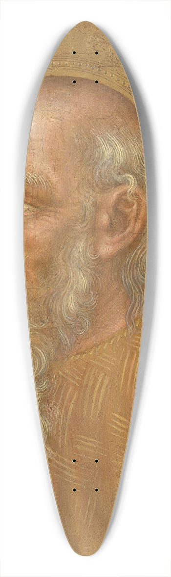Gentile da Fabriano - Saint Paul the Hermit 39.3 inch art pintail longboard deck