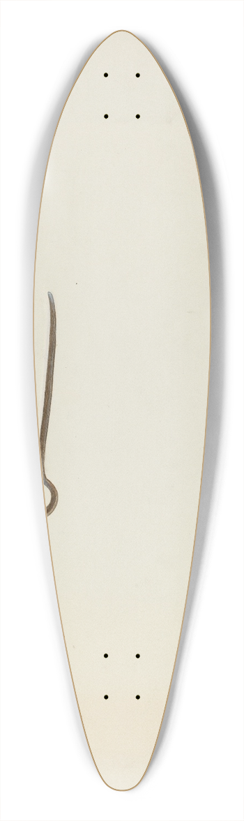 George C. Brown - Iron Tweezer 39.3 inch art pintail longboard deck