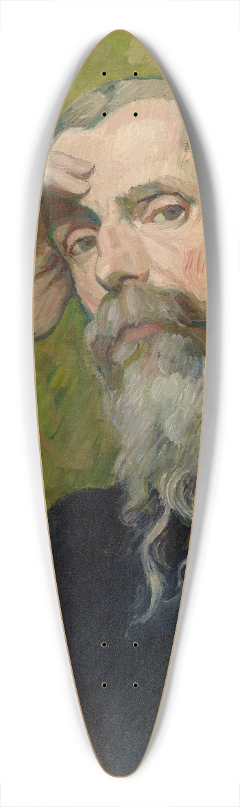 George-Daniel de Monfreid - Self-Portrait 39.3 inch art pintail longboard deck