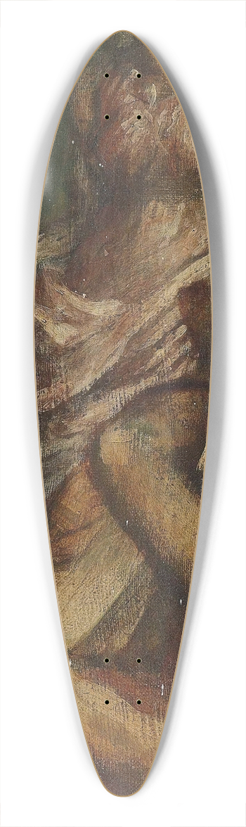 George Frederic Watts - Jael 39.3 inch art pintail longboard deck