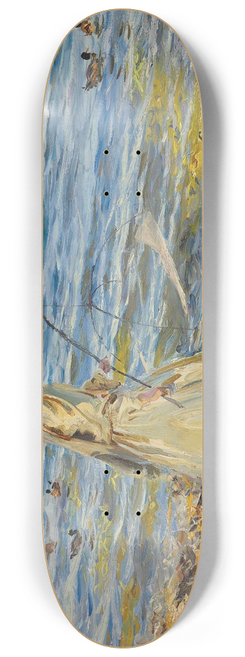 John Singer Sargent - Girl Fishing 8.25 inch art skate deck