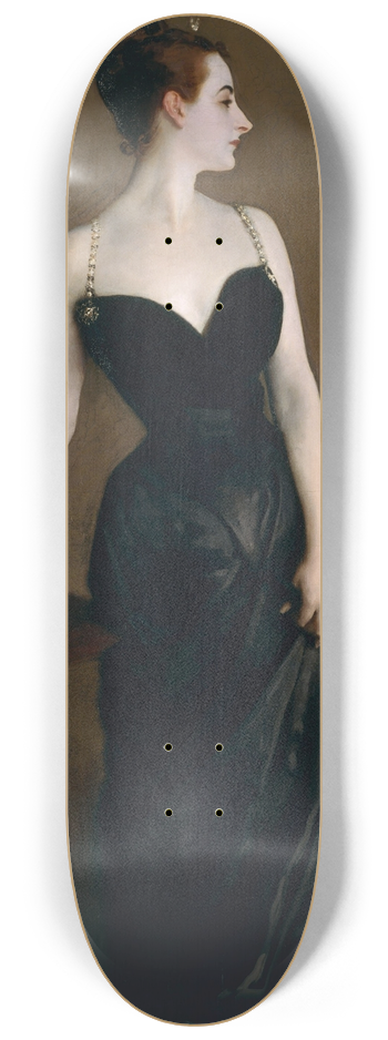 John Singer Sargent - Madame X (Madame Pierre Gautreau) 8.25 inch art skate deck