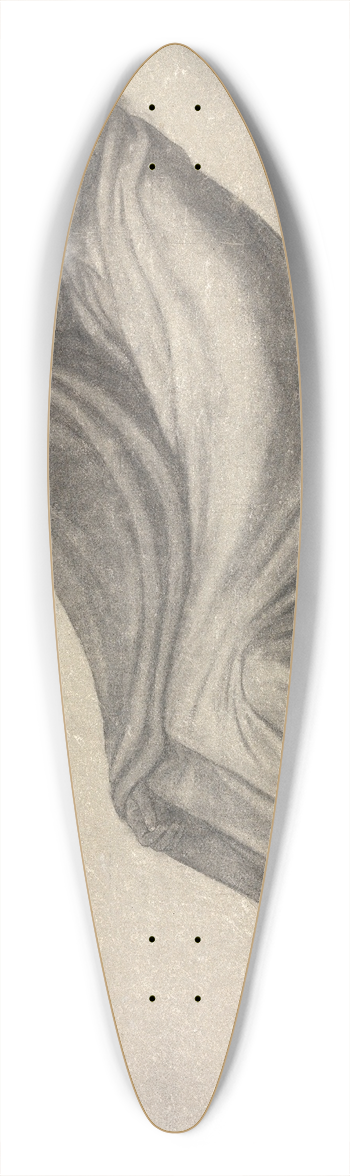 George Minne - Piet 39.3 inch art pintail longboard deck