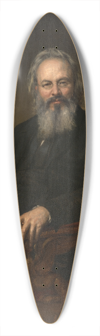 George Peter Alexander Healy - Orestes Brownson 39.3 inch art pintail longboard deck