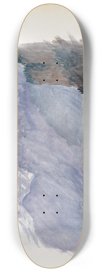 John Singer Sargent - Mountain Lake 8.25 inch art skate deck