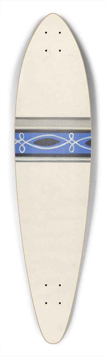 George Robin - Wallpaper Border 39.3 inch art pintail longboard deck