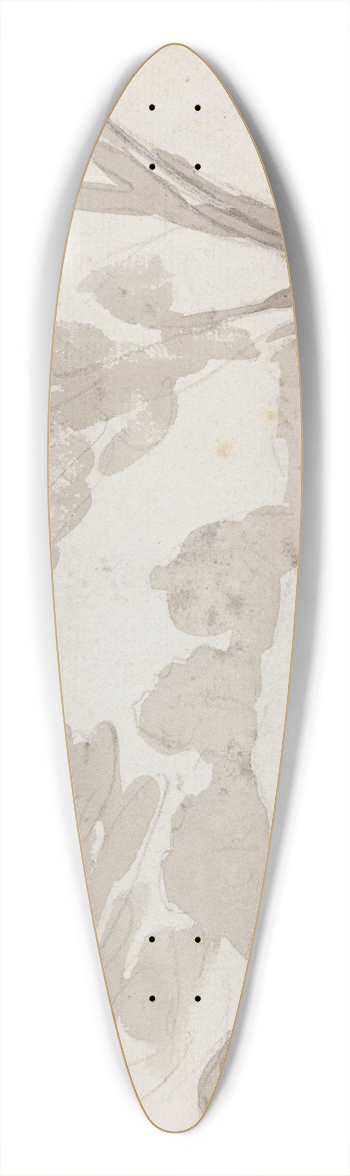 George Romney - Landscape 39.3 inch art pintail longboard deck