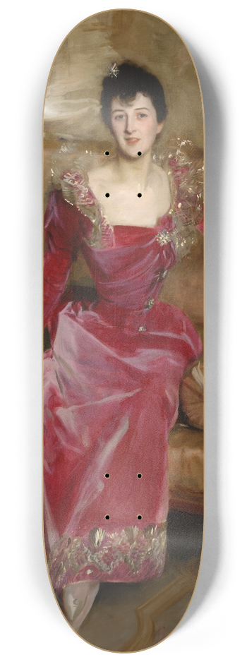 John Singer Sargent - Mrs. Hugh Hammersley 8.25 inch art skate deck