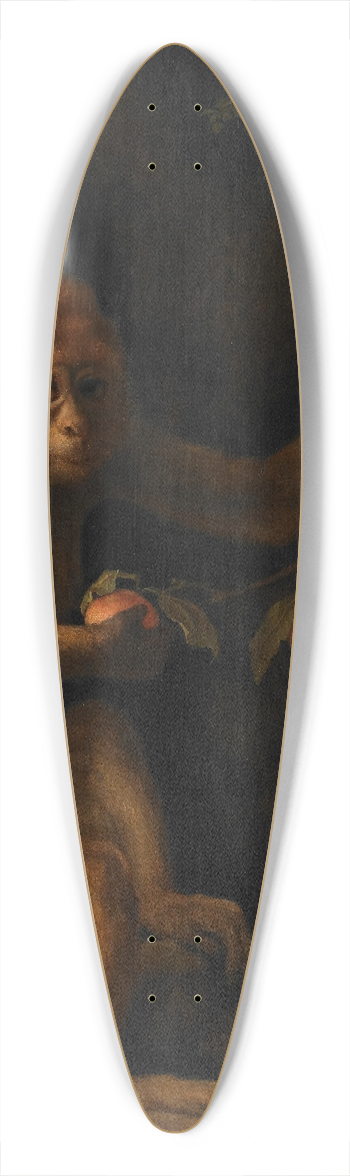 George Stubbs - A Monkey 39.3 inch art pintail longboard deck