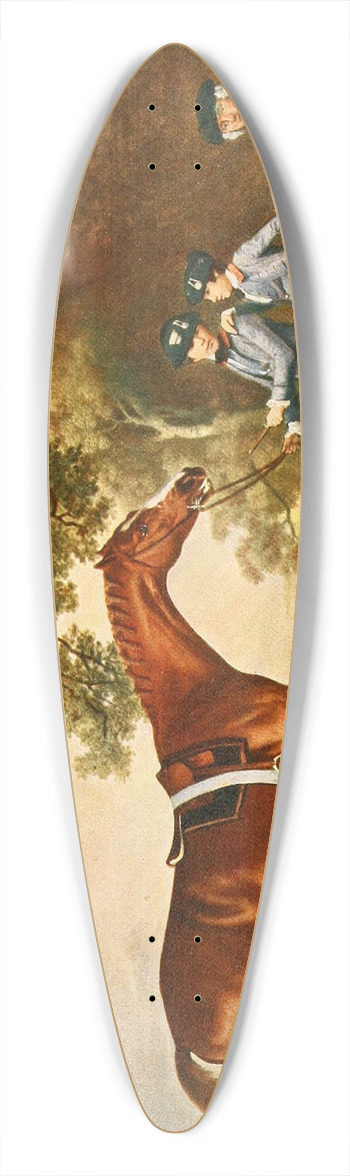 George Stubbs - Eclipse 39.3 inch art pintail longboard deck