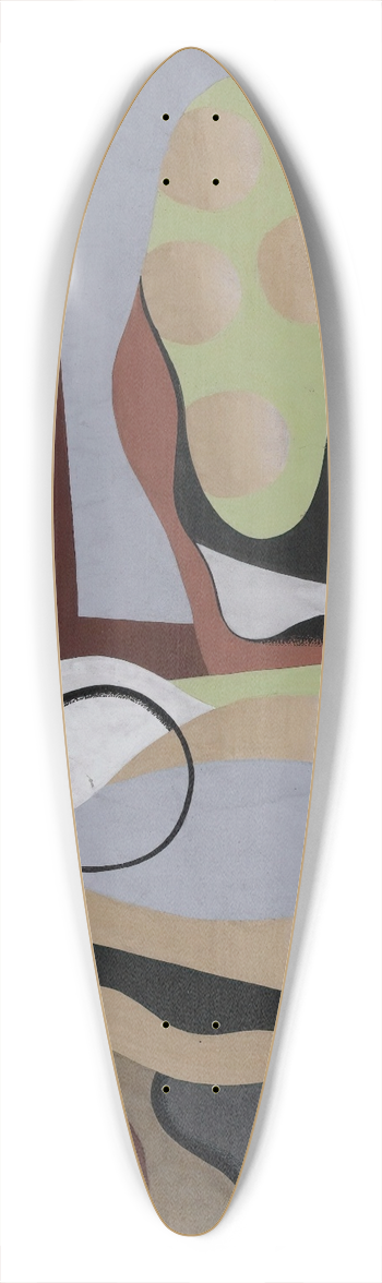 Georges Valmier - Nature Morte Aux Fruits 39.3 inch art pintail longboard deck