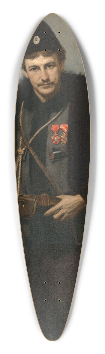 George Willoughby Maynard - Francis Davis Millet 39.3 inch art pintail longboard deck