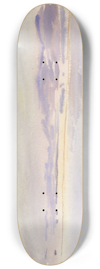 John Singer Sargent - Sunset at Sea 8.25 inch art skate deck