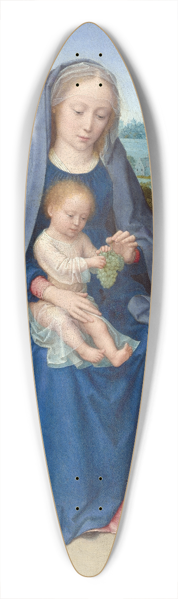 Gerard David - The Rest on the Flight into Egypt 39.3 inch art pintail longboard deck