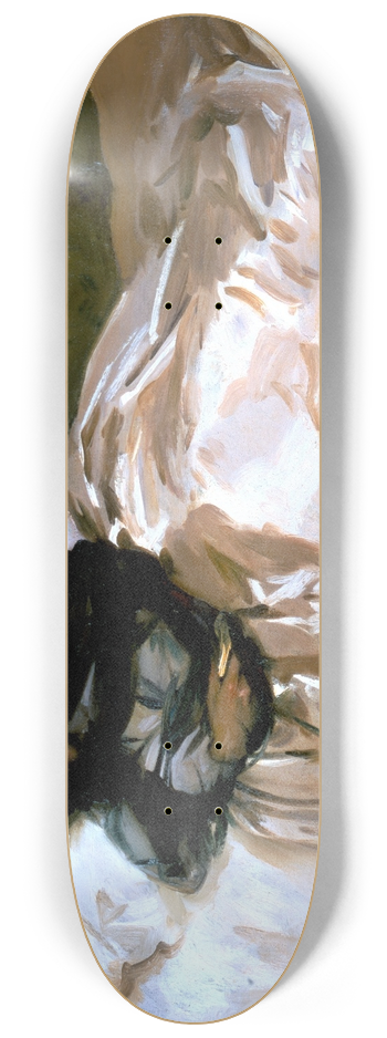John Singer Sargent - The Mosquito Net 8.25 inch art skate deck