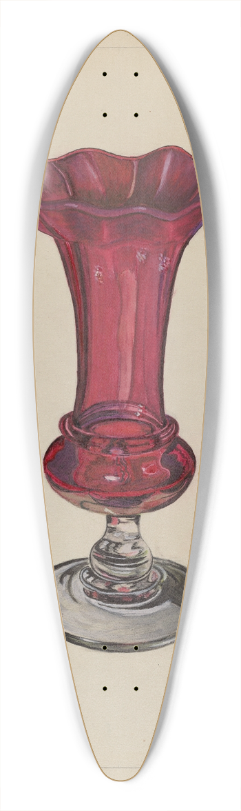 Gertrude Lemberg - Vase 39.3 inch art pintail longboard deck