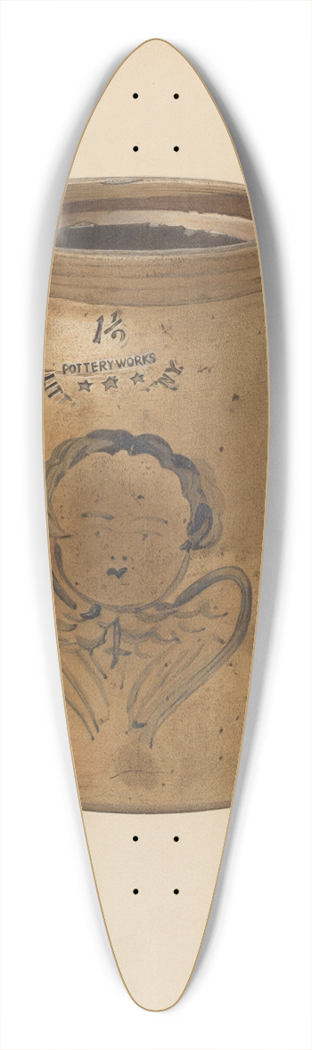 Giacinto Capelli - Jar 39.3 inch art pintail longboard deck