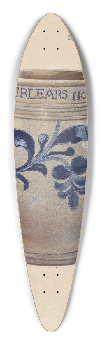 Giacinto Capelli - Jar 39.3 inch art pintail longboard deck