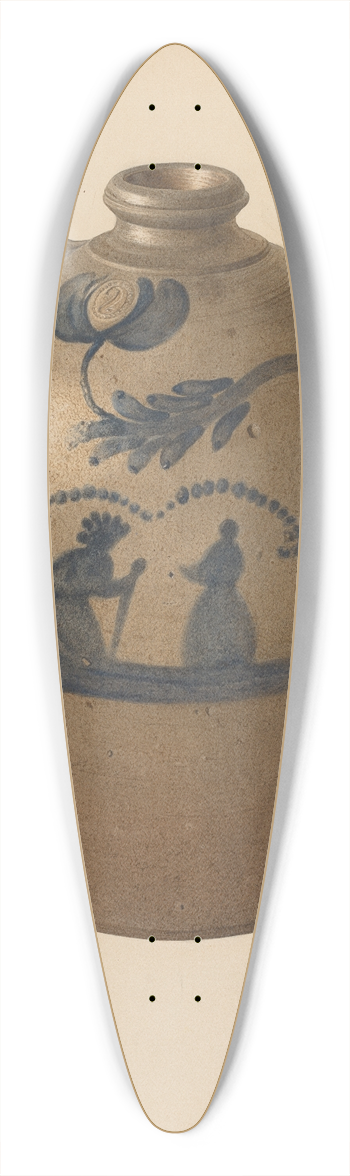 Giacinto Capelli - Jug 39.3 inch art pintail longboard deck