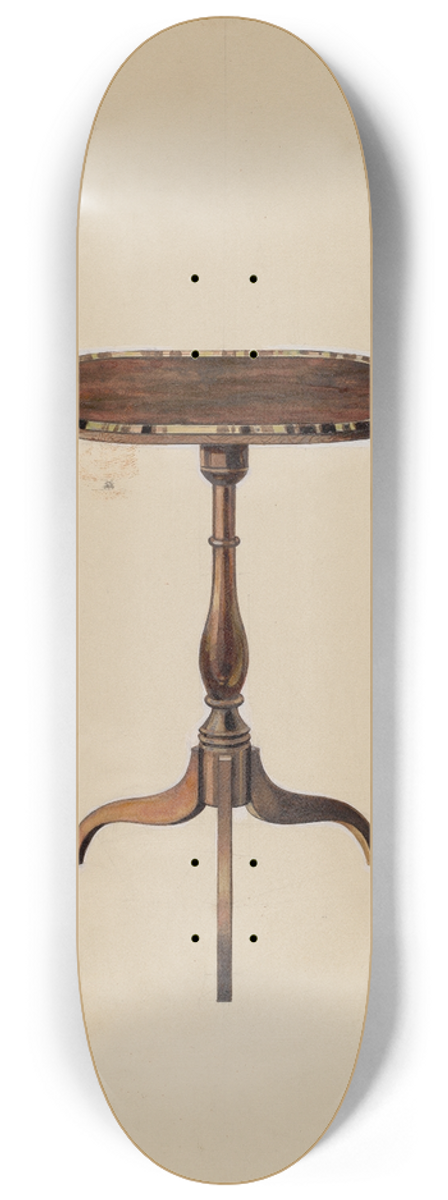 American 20th Century - Table 8.25 inch art skate deck