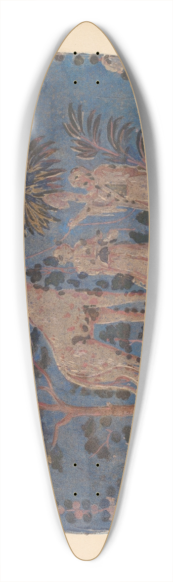 Gilbert Sackerman - Bandbox 39.3 inch art pintail longboard deck