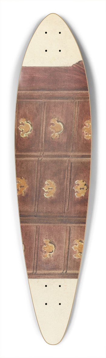 Gilbert Sackerman - Chest of Drawers 39.3 inch art pintail longboard deck