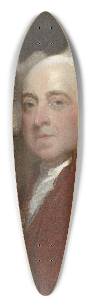 Gilbert Stuart - John Adams 39.3 inch art pintail longboard deck