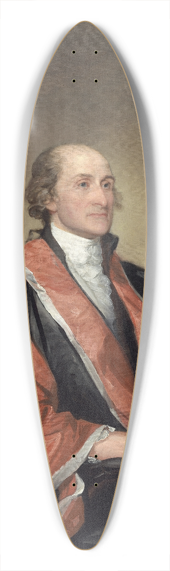 Gilbert Stuart - John Jay 39.3 inch art pintail longboard deck